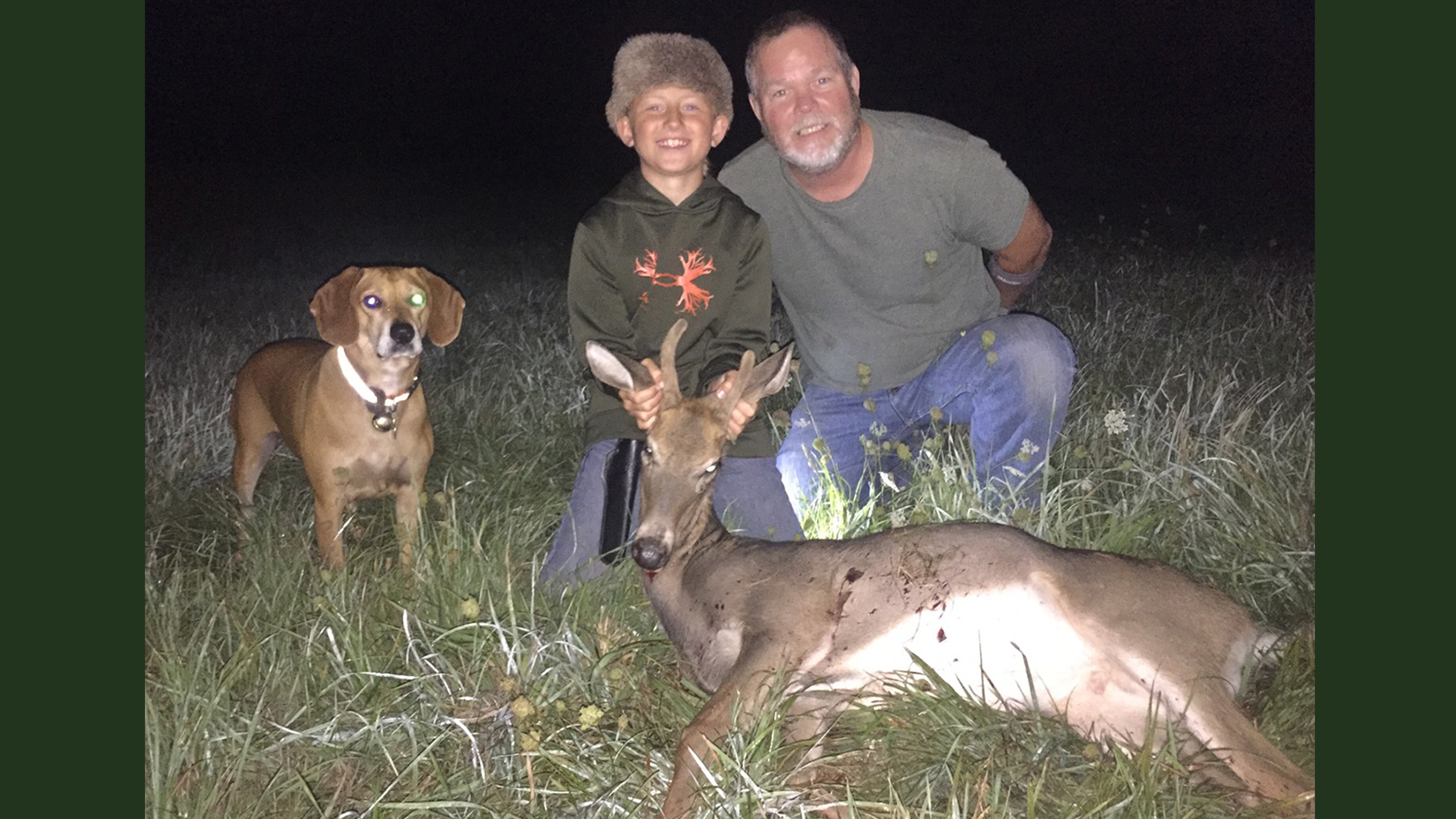Stan TC Deer Dog Tracker tracking Youth Hunt