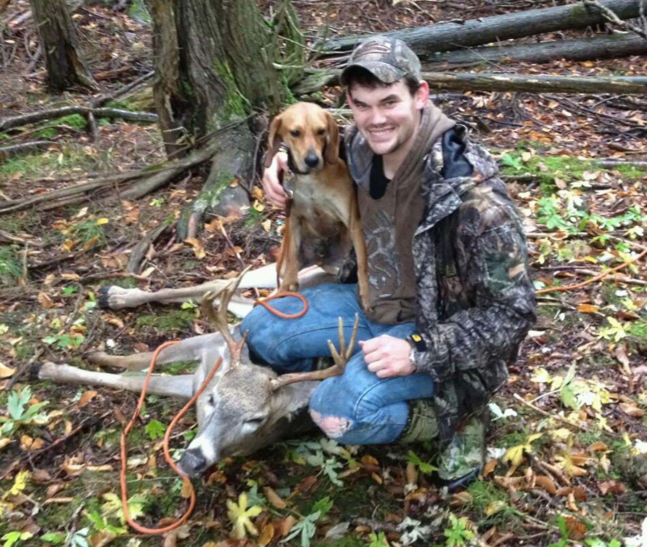 Stan tracked this buck in Upper Northern Michigan